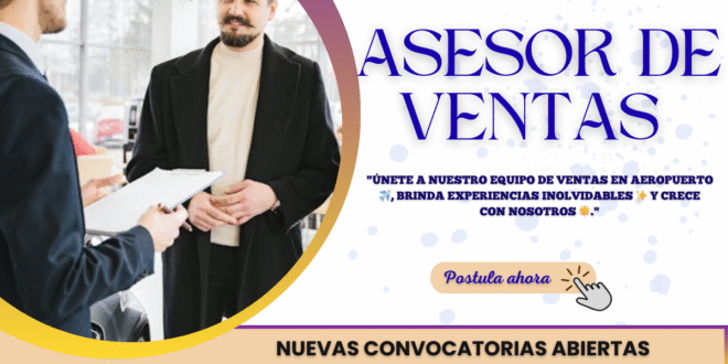 ASESOR DE VENTAS